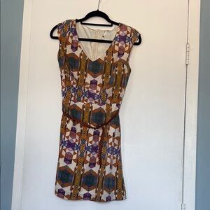 Geometric Patterned Dress